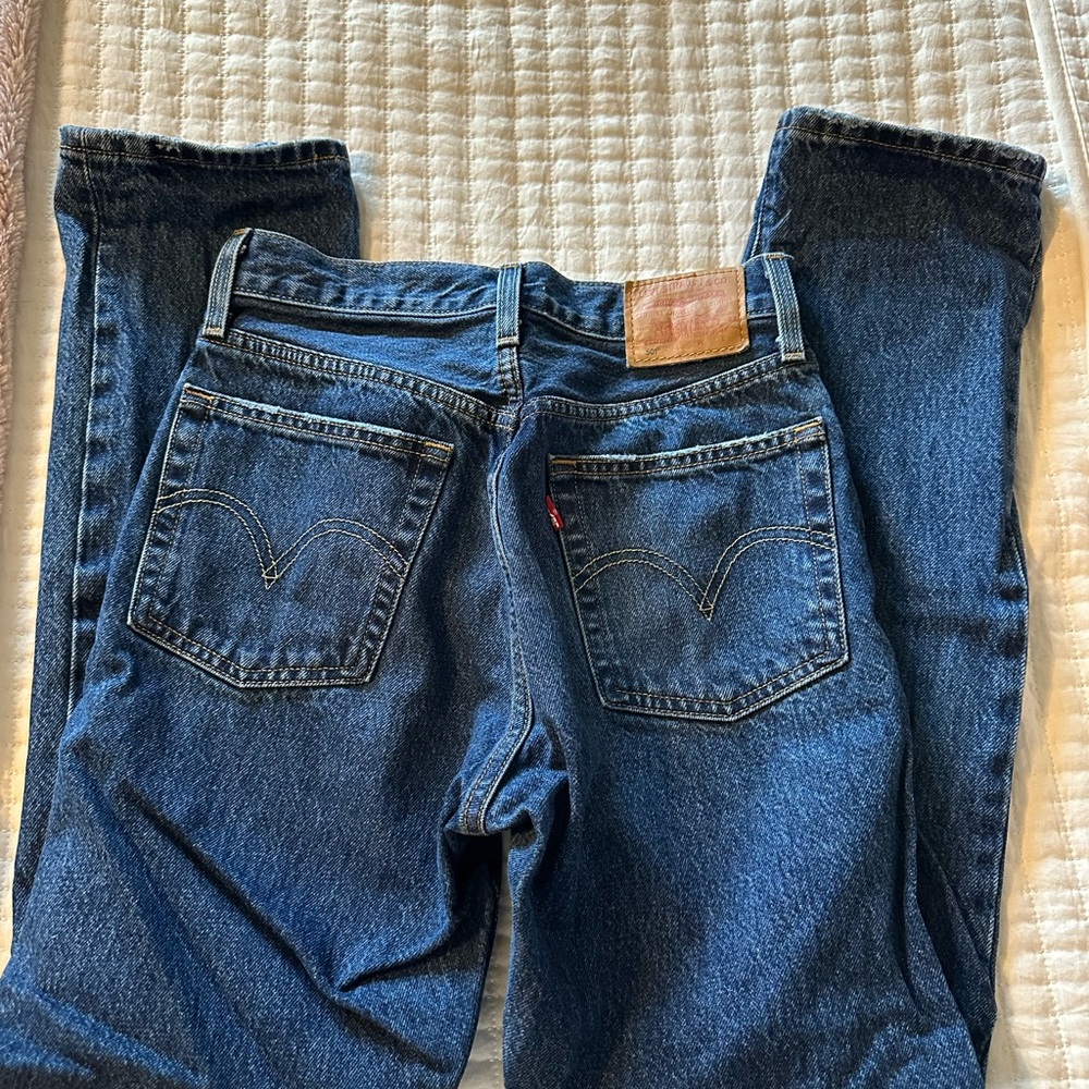 Levi's straight leg jeans